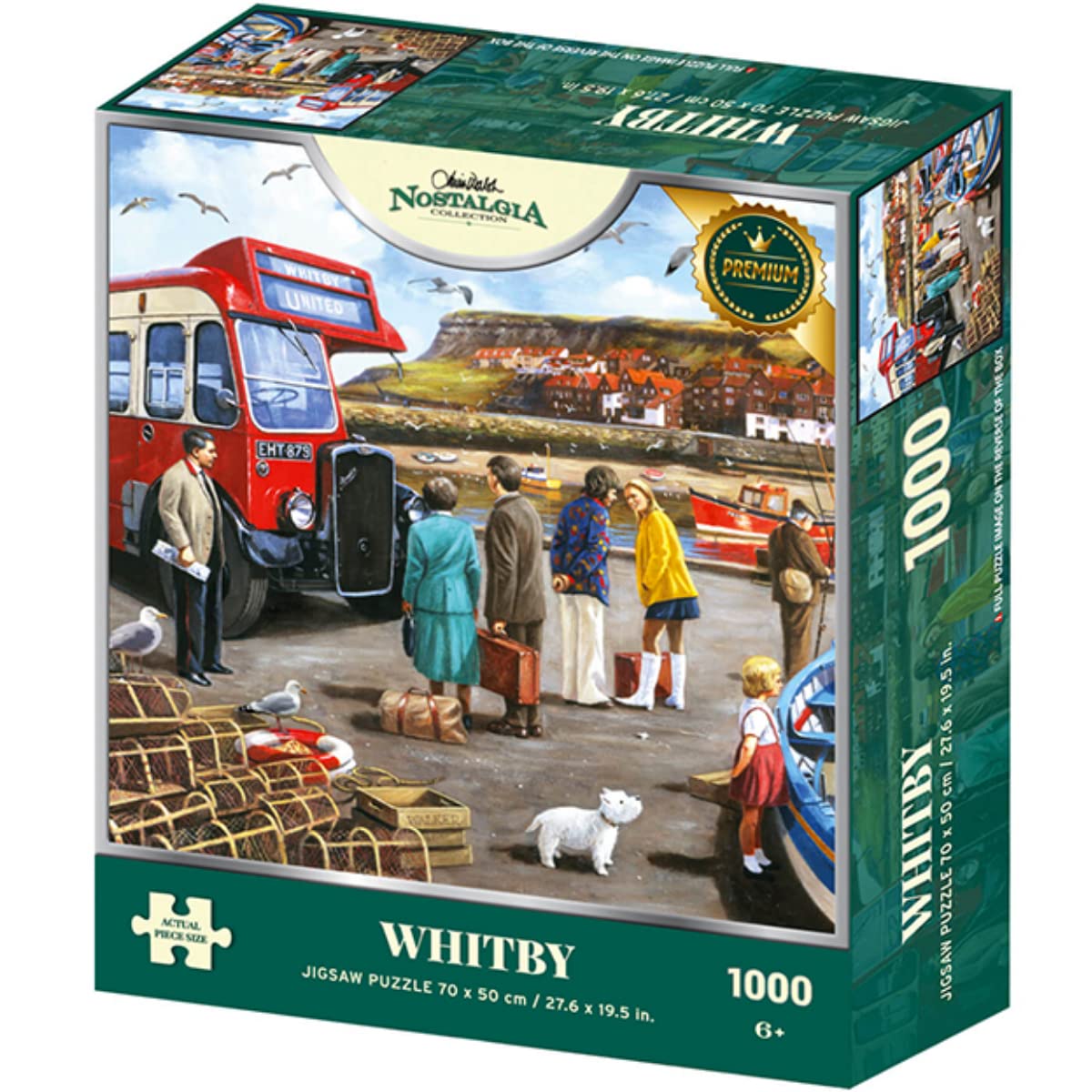Kevin Walsh Nostalgia Collection 'Whitby' 1000 Piece Jigsaw Puzzle