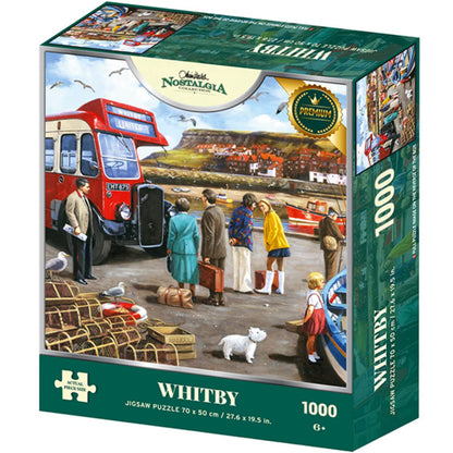 Kevin Walsh Nostalgia Collection 'Whitby' 1000 Piece Jigsaw Puzzle