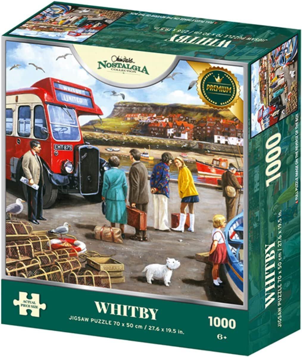 Kevin Walsh Nostalgia Collection 'Whitby' 1000 Piece Jigsaw Puzzle
