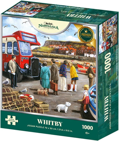 Kevin Walsh Nostalgia Collection 'Whitby' 1000 Piece Jigsaw Puzzle