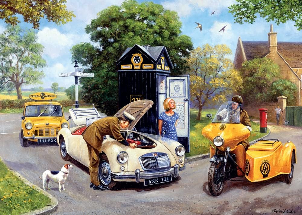 Kevin Walsh Nostalgia K33024 To The Rescue - Rompecabezas de rompecabezas (1000 piezas