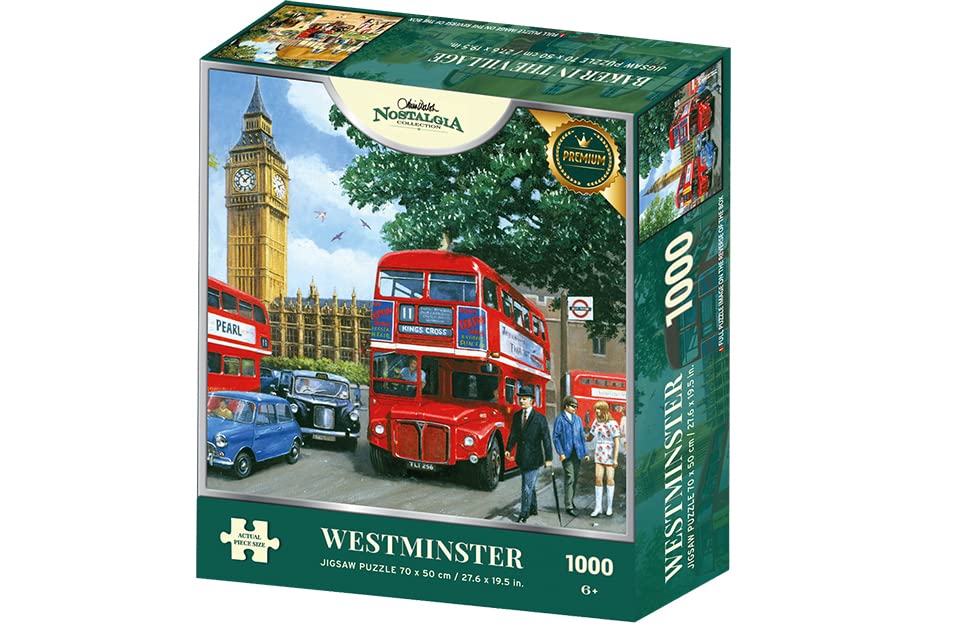 Kevin Walsh Nostalgia K33026 Westminster - Rompecabezas de rompecabezas (1000 piezas