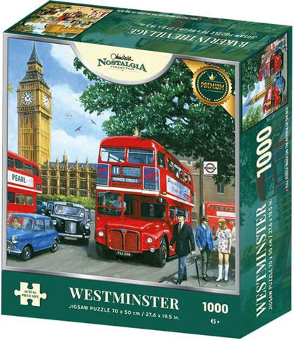 Kevin Walsh Nostalgia K33026 Westminster - Rompecabezas de rompecabezas (1000 piezas