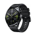 HUAWEI WATCH GT 3 smartwatch, long-lasting battery life, all-day SpO2 monitoring, personal AI running coach, accurate heart rate monitoring, 100+ training modes, Bluetooth calling, Black, 46mm
