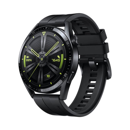 HUAWEI WATCH GT 3 smartwatch, long-lasting battery life, all-day SpO2 monitoring, personal AI running coach, accurate heart rate monitoring, 100+ training modes, Bluetooth calling, Black, 46mm