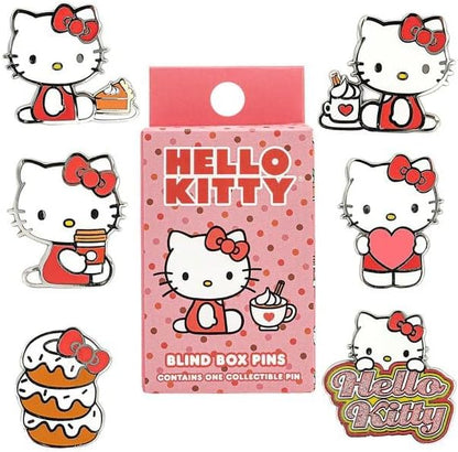 Loungefly PIN Saniro - Hello Kitty - Blind Enamel Pin Purchase - Hello Kitty Enamel Pins - Cute Collectable Novelty Brooch - for Backpacks & Bags - Gift Idea - Official Merchandise - Anime Fans