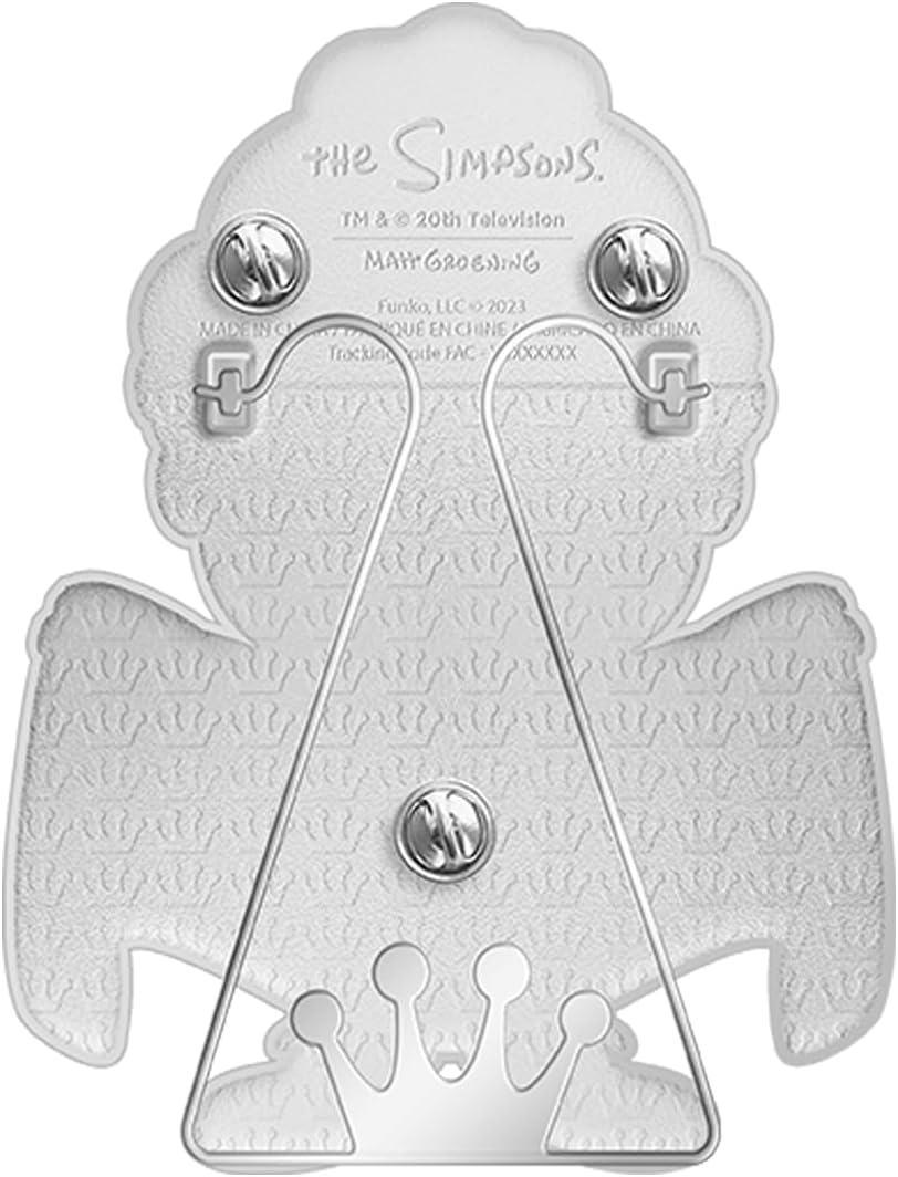 Funko Large Enamel Pin HORROR: SIMPSONS - Krusty the Clown - KRUSTY - the Simpsons Enamel Pins - Cute Collectable Novelty Brooch - for Backpacks & Bags - Gift Idea - Official Merchandise
