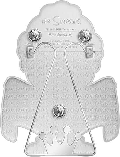 Funko Large Enamel Pin HORROR: SIMPSONS - Krusty the Clown - KRUSTY - the Simpsons Enamel Pins - Cute Collectable Novelty Brooch - for Backpacks & Bags - Gift Idea - Official Merchandise