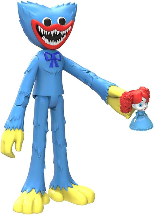 Poppy Playtime - Scary Huggy Wuggy Action Figure (5" Posable Figure, Series 1)