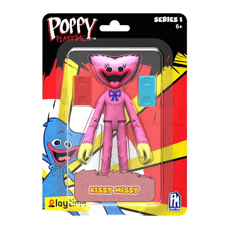 Poppy Playtime - Kissy Missy Action Figure (5" Posable Figure, Series 1)