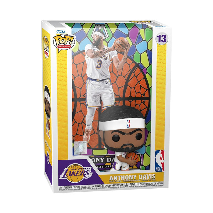 Funko Pop! Trading Cards: NBA - Anthony Davis, Los Angeles Lakers (Mosaic