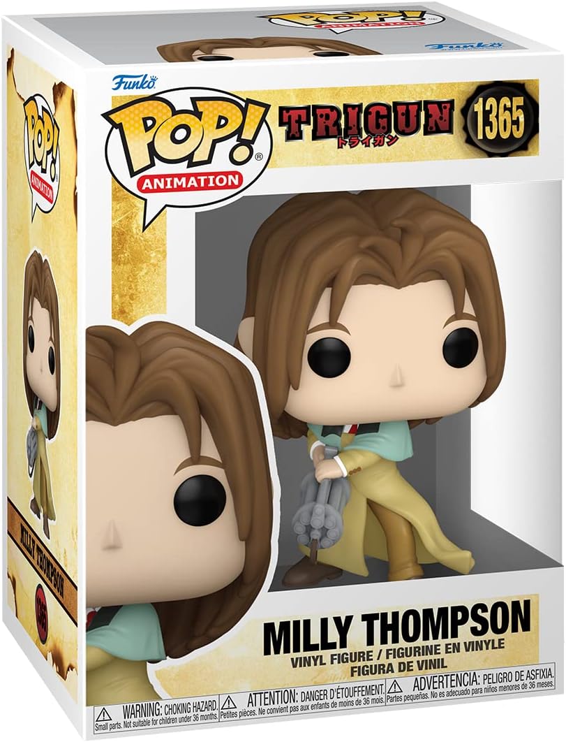 Funko POP! Animation: Trigun - Milly Thompson - Collectable Vinyl Figure - Gift Idea - Official Merchandise - Toys for Kids & Adults - Anime Fans - Model Figure for Collectors and Display
