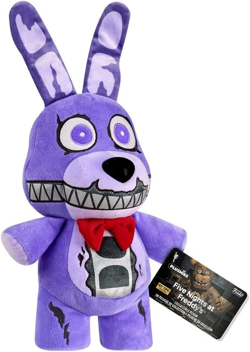 Funko Plush: Five Nights At Freddy's (FNAF) - Nightmare Bonnie The Rabbit - (CL 10") - Peluche da Collezione - Idea Regalo per il Compleanno - Merchandising Ufficiale Peluche per Bambini e Adulti