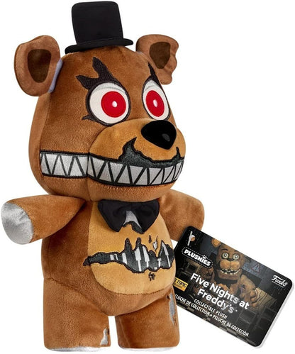 Funko Plush: Five Nights At Freddy's (FNAF) - Nightmare Freddy Fazbear - (CL 10") - Collectable Soft Toy - Birthday Gift Idea - Official Merchandise - Stuffed Plushie for Kids and Adults