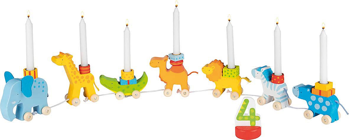 Goki 60726 Caravana de cumpleaños Remote Control Vehicles, Multi-Coloured (Multi-Coloured)