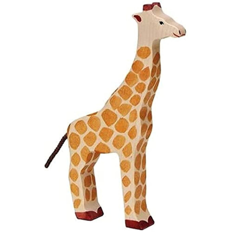 Holztiger- Jirafa Figura de Juguete, Multicolor (80154