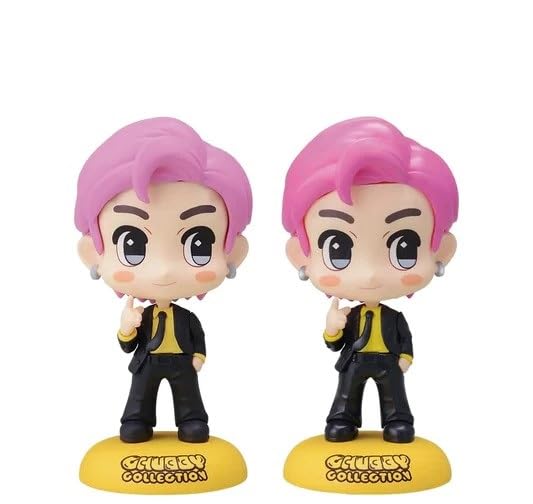 CHUBBY COLLECTION `TinyTAN` MP Figure with Key Chain ~Butter~ `RM`