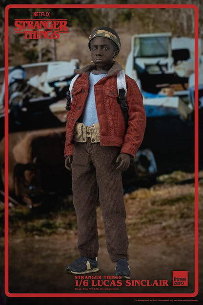 ThreeZero - Stranger Things - Lucas Sinclair 1/6 Scale Figure (Net)