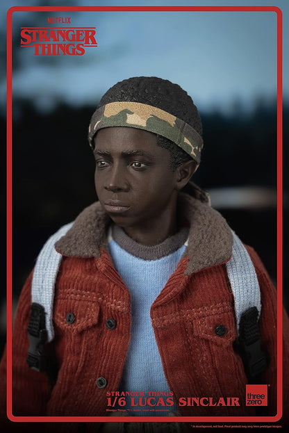 ThreeZero - Stranger Things - Lucas Sinclair 1/6 Scale Figure (Net)