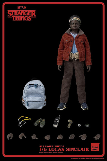 ThreeZero - Stranger Things - Lucas Sinclair 1/6 Scale Figure (Net)