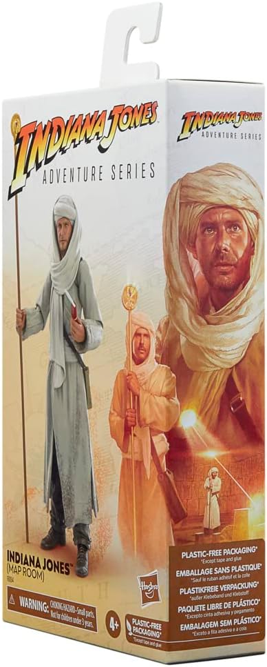 Hasbro - Indiana Jones Adventure Series - Indiana Jones (Stanza della mappa