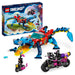 LEGO DREAMZzz Crocodile Car Toy 2in1 Set, Dream Monster Truck or Croc Car Vehicle, Includes Cooper, Jayden and Night Hunter Minifigures, Gift for Kids, Boys and Girls Aged 8+ 71458