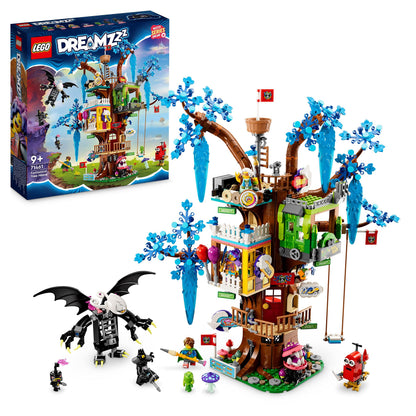 LEGO 71461 DREAMZzz Fantastical Tree House Toy, 2in1 Set, Christmas Treat, Gifts for Kids, Boys & Girls with Mrs. Castillo, Izzie, Mateo & Night Hunter Minifigures, TV Show Based Imaginative Play Toys Single