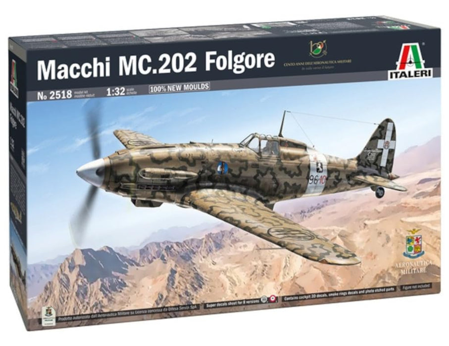 Italeri 2518 Macchi MC.202 Folgore 1:32 Model Kit
