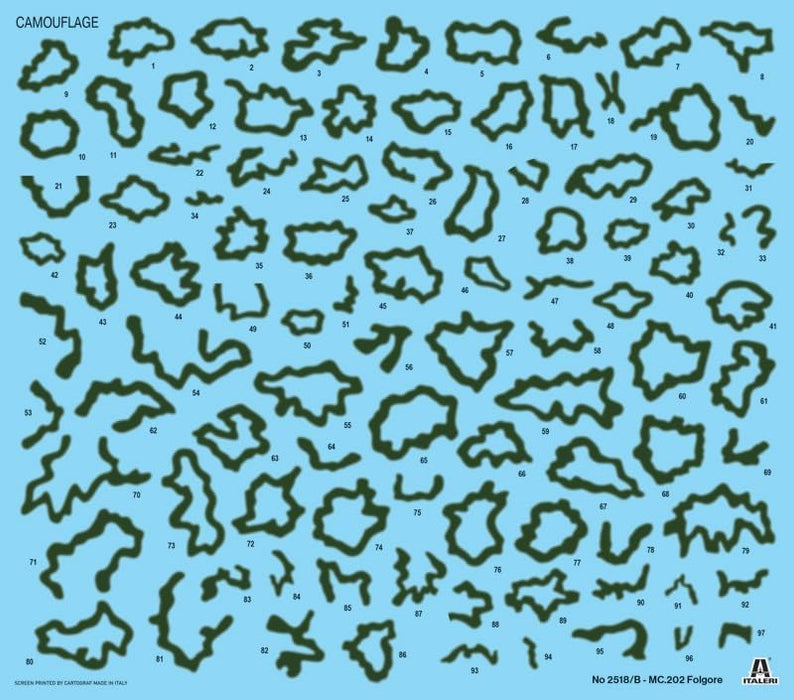 Italeri 2518 Macchi MC.202 Folgore 1:32 Model Kit