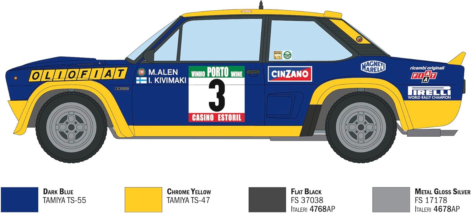 Italeri ITA3667 Italy Model kit, Molded Color