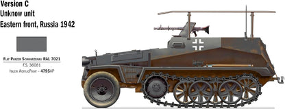 Italeri 1/72 Sd.Kfz. 250/3 with 3 Figures # 7034