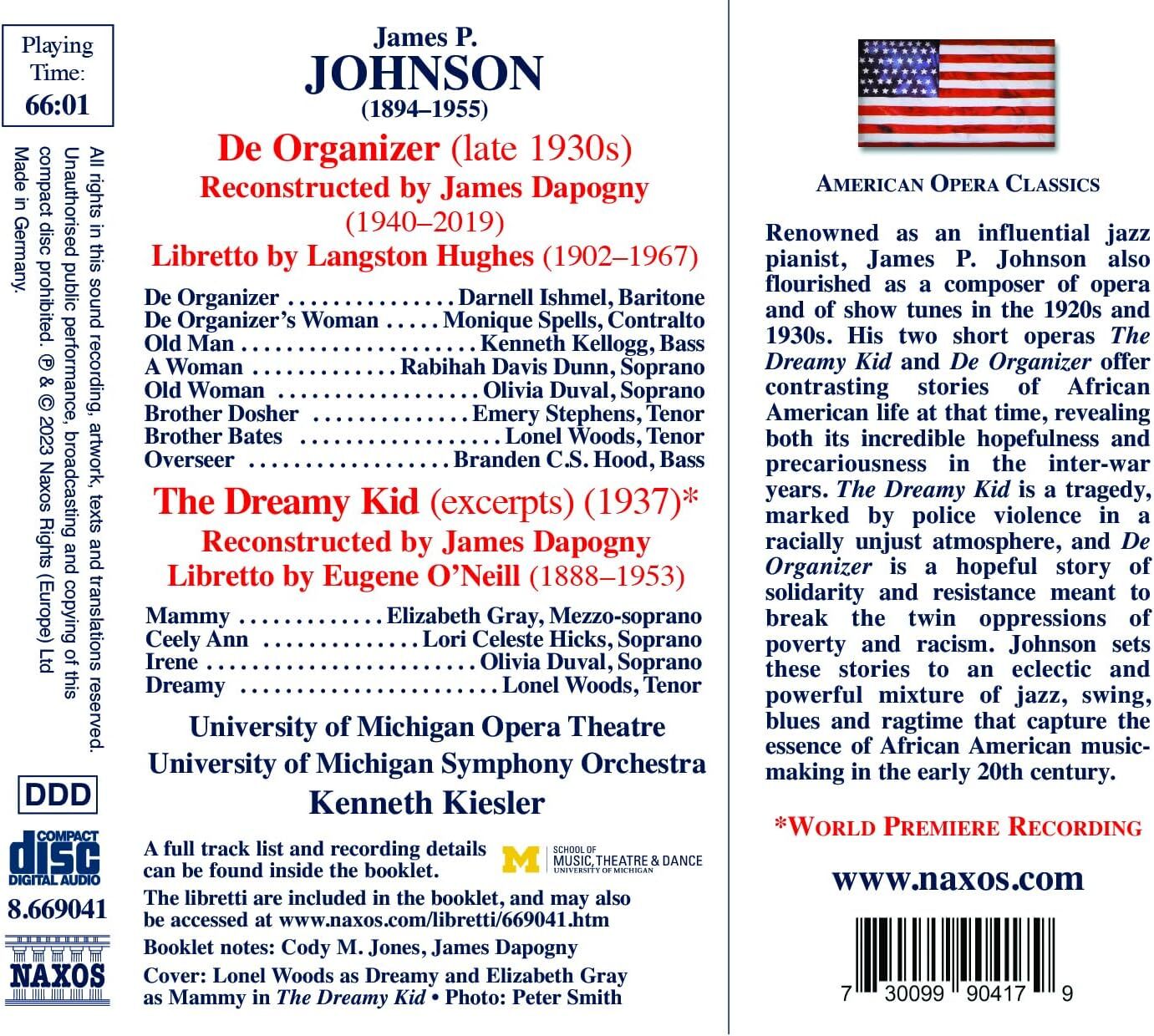 James P. Johnson: De Organizer/The Dreamy Kid (Excerpts)