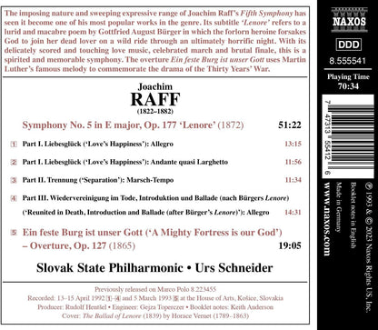 Joachim Raff: Symphony No. 5 'Lenore'