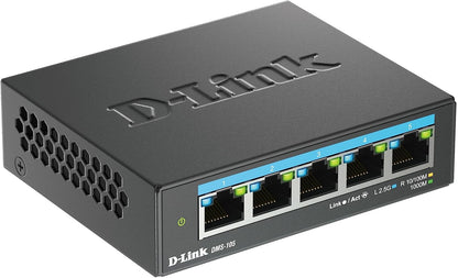 D-Link 5-Port 2.5G Multi-Gigabit Desktop Switch