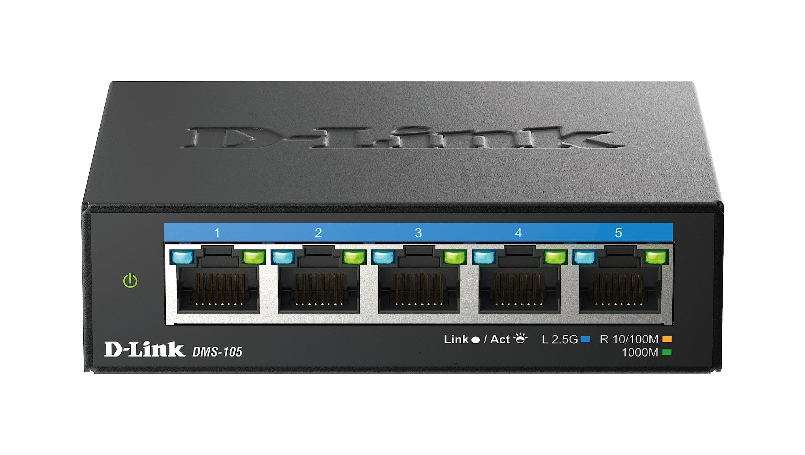 D-Link 5-Port 2.5G Multi-Gigabit Desktop Switch