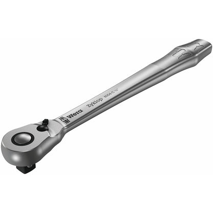 Wera 05004064001 8004 C Zyklop Metal-Knarre mit Umschalthebel mit 1/2Zoll-Antrieb , 1/2 Zoll x 281 mm