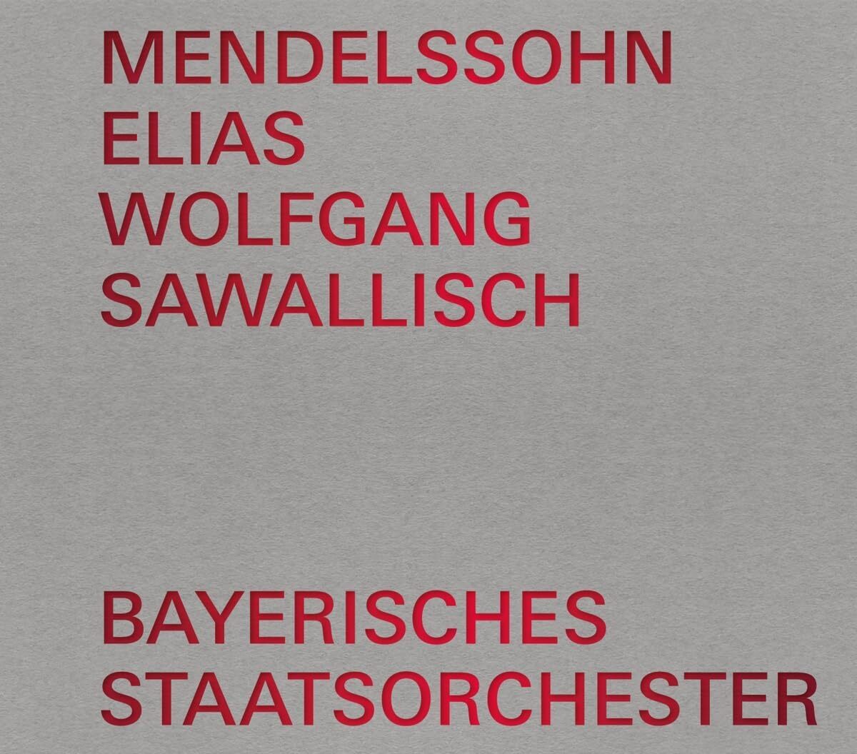 Mendelssohn: Elias