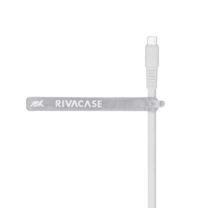 Rivacase PS6005 WT12 Type-C to Type-C Cable, 1.2 meter Length, White