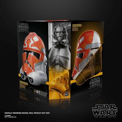 Star Wars The Black Series 332nd Ahsoka’s Clone Trooper Premium Electronic Helmet, The Clone Wars Adult Roleplay Item ASHOKA CLONE TROOPER