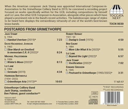 Postcards from Grimethorpe: Music for Brass Band By David Hackbridge Johnson/...