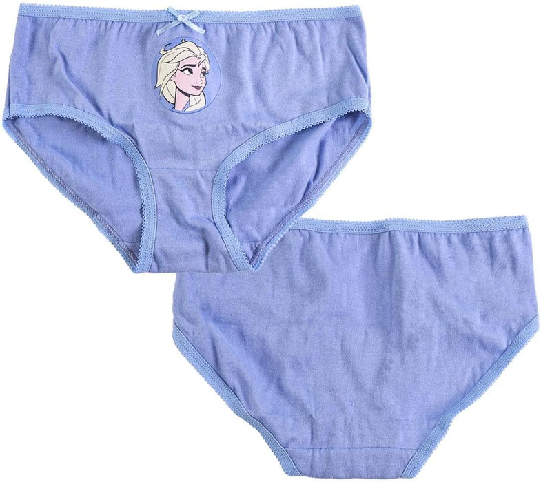 Disney Unisex Kid's Frozen Underwear Pack Hipster Panties 2-3 Years Blue