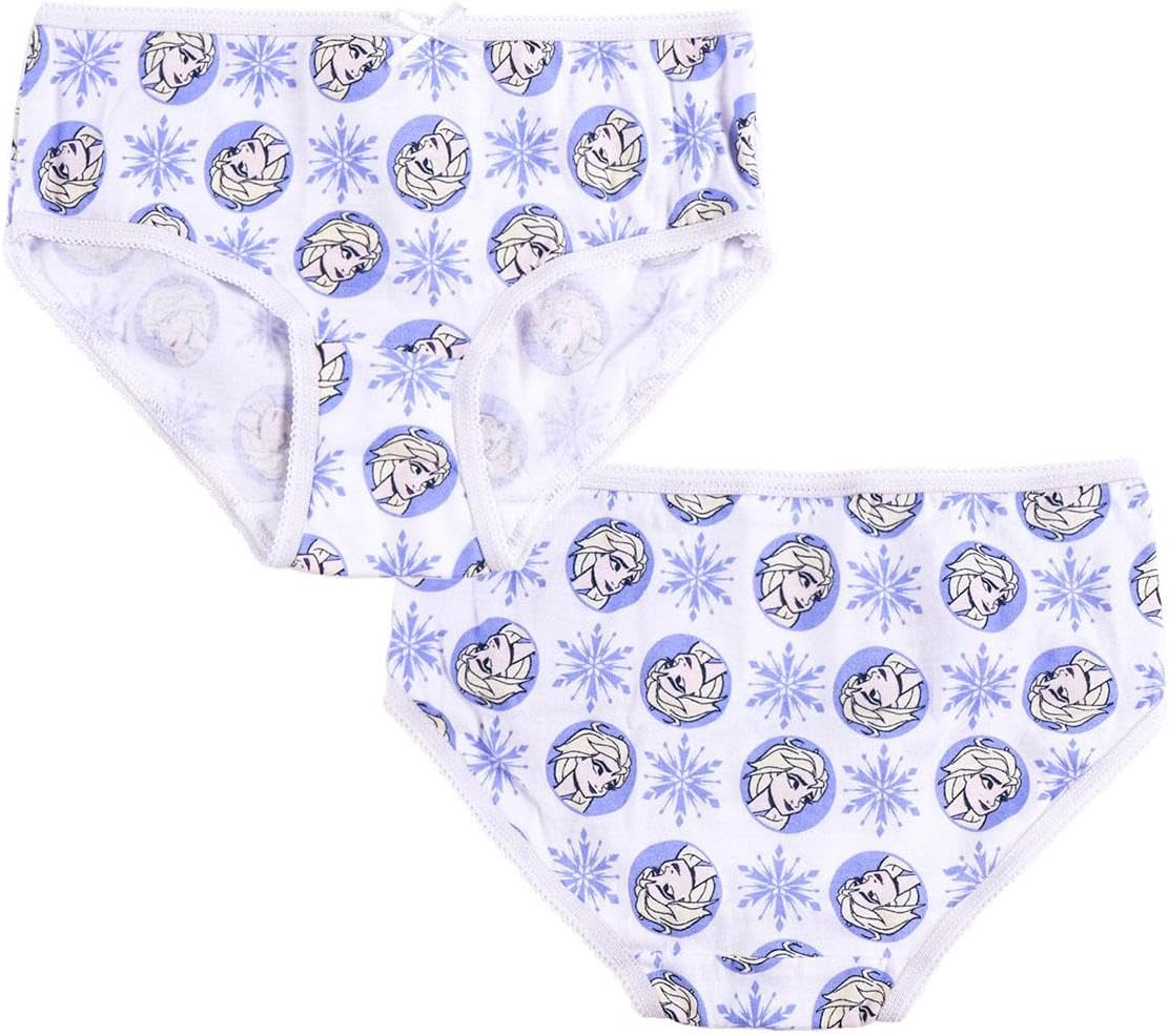 Disney Unisex Kid's Frozen Underwear Pack Hipster Panties 2-3 Years Blue
