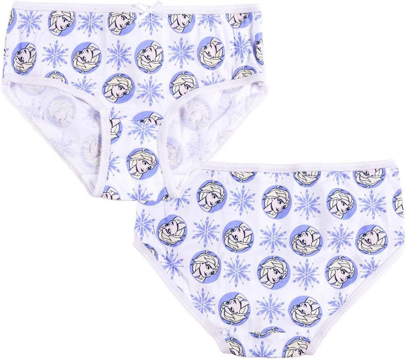 Disney Unisex Kid's Frozen Underwear Pack Hipster Panties 2-3 Years Blue