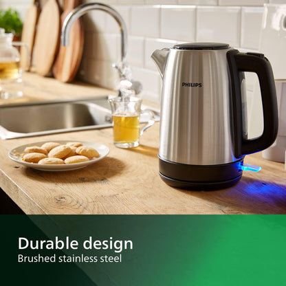 Kettle Philips Hd9350/90 1,7L 2200W Inox Black Steel Stainless Steel Polypropylene 2200 W 1,7 L