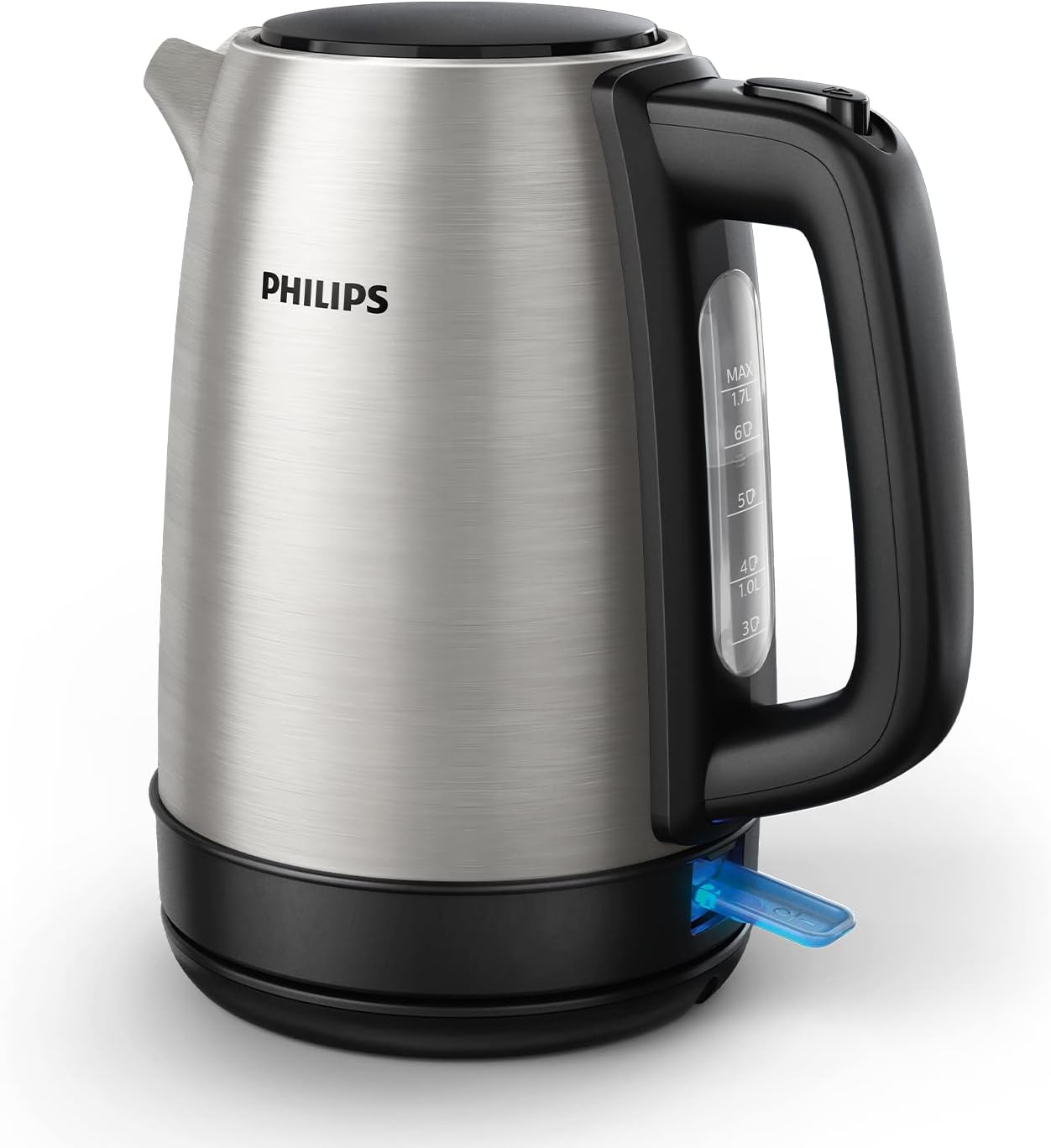 Kettle Philips Hd9350/90 1,7L 2200W Inox Black Steel Stainless Steel Polypropylene 2200 W 1,7 L