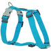 Red Dingo Dog Harness Plain, Turquoise, X-Small 12mm