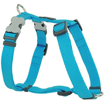 Red Dingo Dog Harness Plain, Turquoise, X-Small 12mm