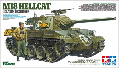 TAMIYA 1/35 U.S. Tank Destroyer M18 Hellcat TAM35376 Military 1/35