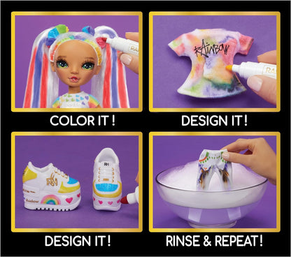 divers - Rainbow High Color & Create Fashion Modepop - Groen