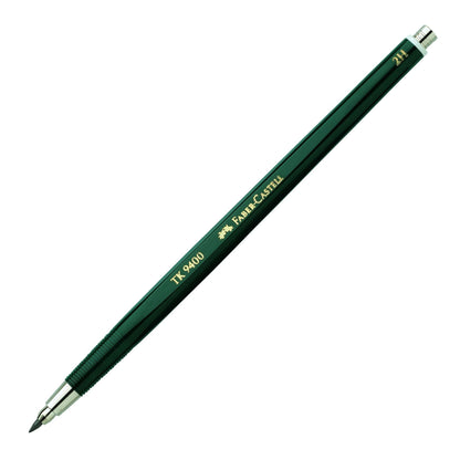 Faber-Castell TK9400 2mm 2H Clutch Pencil, Black